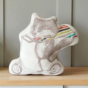 Petit Pehr Gotta Roll Fox Pillow